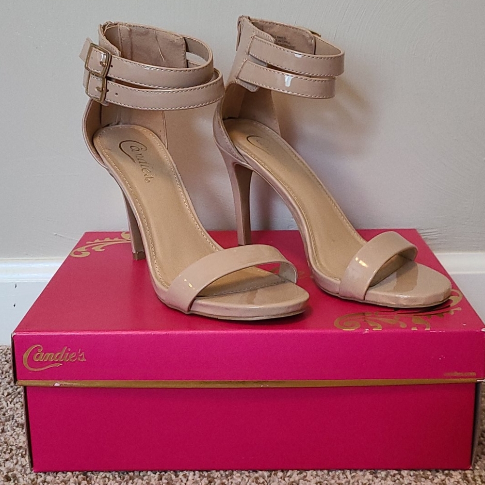 Candie's Nude Heels